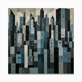 Cityscape 16 Canvas Print