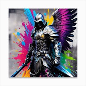 Angel Warrior Canvas Print