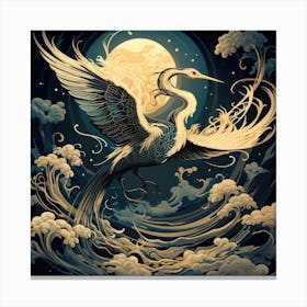 Heron Canvas Print