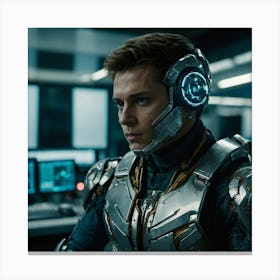 Cyborg Canvas Print