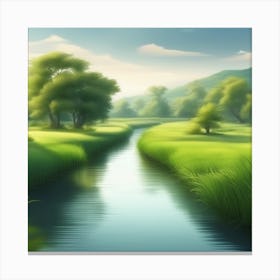 Landscape Painting 179 Canvas Print