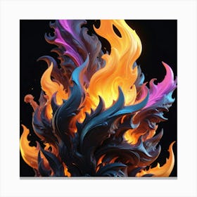 Fire Canvas Print