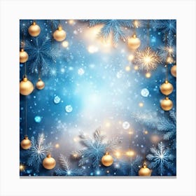 Christmas Background 1 Canvas Print