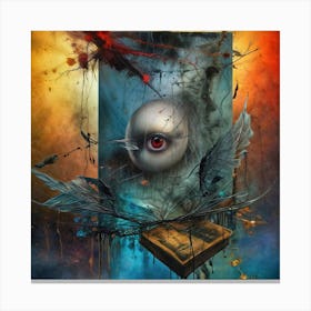 'The Eye Of The Bird' Canvas Print