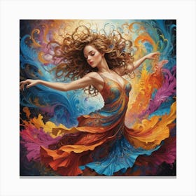 Dancer 3 Canvas Print