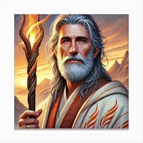 Ronan Mentor Portrait Canvas Print