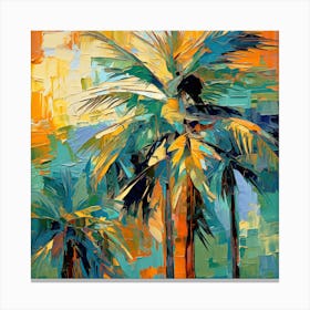 Palm Trees 1 Canvas Print