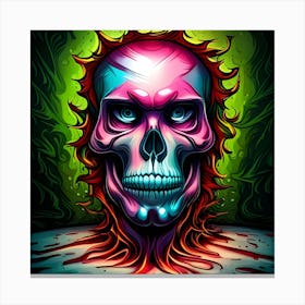 Skull Art 1 Canvas Print