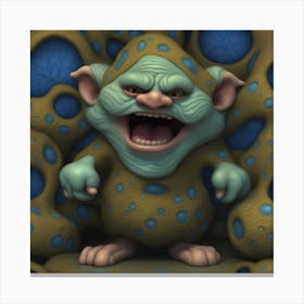 Troll 6 Canvas Print