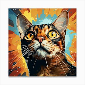 Bengal Cat 5 Canvas Print