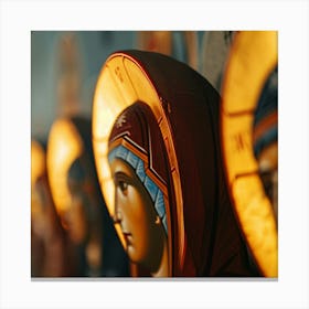 Orthodox Icons Canvas Print