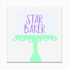 For The Baking Fan Canvas Print