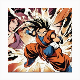 Dragon Ball Z 58 Canvas Print