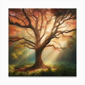 Beautiful tree Canvas Print