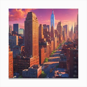 Cityscape Canvas Print