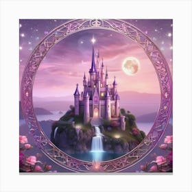 Cinderella Castle 11 Canvas Print