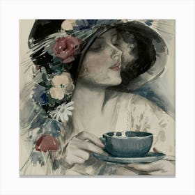 Tea Time 3 Canvas Print