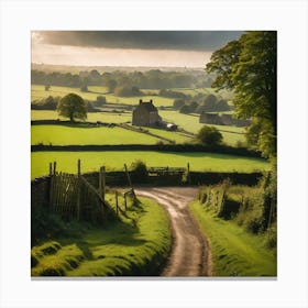 Country Road 9 Canvas Print