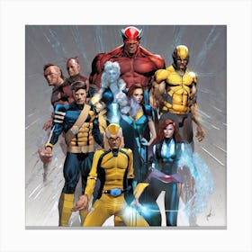 X-Men Canvas Print