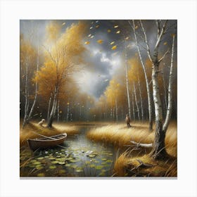 Autumn In The Woods 6 Canvas Print