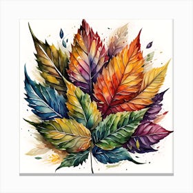 Enchanted Foliage 1 Canvas Print