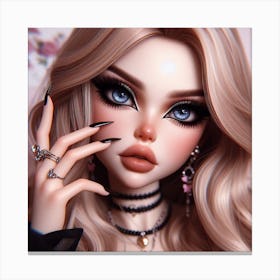 Rachel Doll Canvas Print