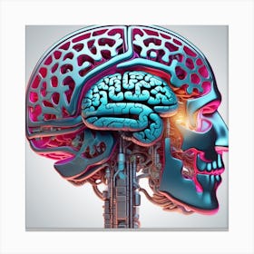 Human Brain 23 Canvas Print