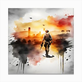 Call Of Duty Canvas Print