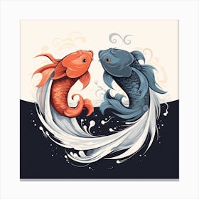 Koi Fish Canvas Print