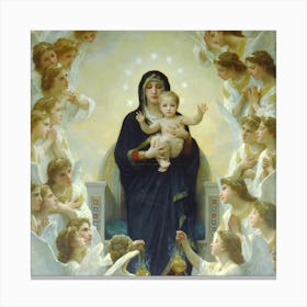 Virgin And Child 1 Canvas Print