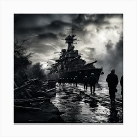 Battleship Canvas Print