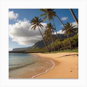 Hawaiian Beach 2 Canvas Print