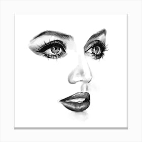 Beautiful Eyes 2 Canvas Print