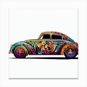 Vw Beetle Canvas Print