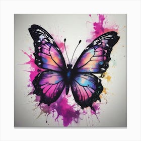 Butterfly Painting 265 Canvas Print