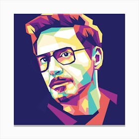 Robert Downey Jr Canvas Print