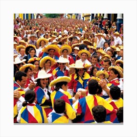 Colombian Festivities (68) Canvas Print