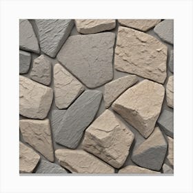 Stone Wall 52 Canvas Print