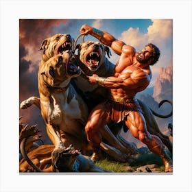 God Of War Canvas Print