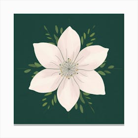 December Magnolia Art Illustration 6atudjiuqhaumya Uksa G Nrkli1frthwhcnx 7tgdlq Canvas Print