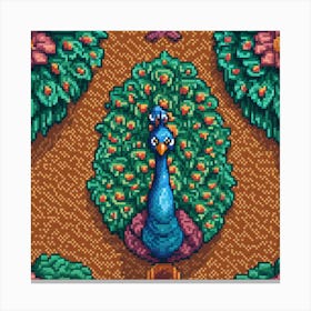 Peacock 6 Canvas Print