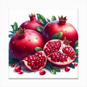 Pomegranate 1 Canvas Print
