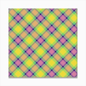 Plaid Pattern 25 Canvas Print