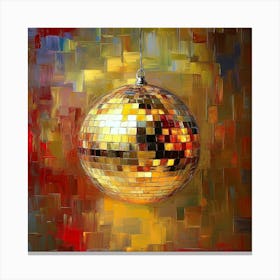 Disco Ball Canvas Print Art 9 Canvas Print