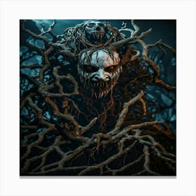 Rotten Tree Canvas Print