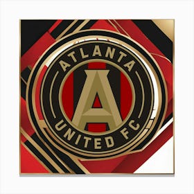 Atlanta United FC Logo Wall Art 2 Canvas Print