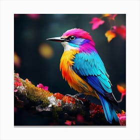 Colorful Bird 1 Canvas Print