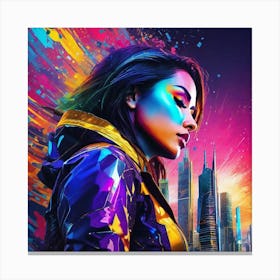 Poster For 'Never End' Canvas Print