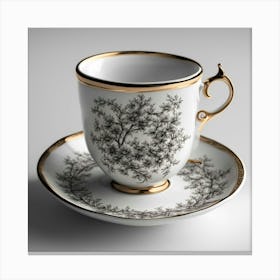 Tea Art 51 Canvas Print