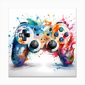 Console Controller Canvas Print